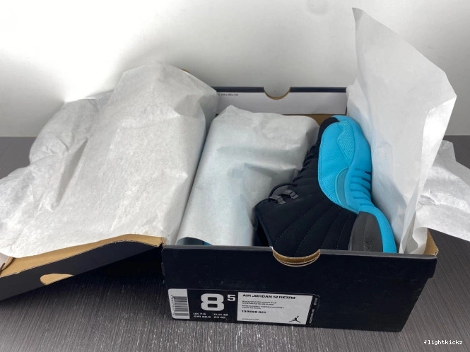 Jordan 12 Blue Retro Gamma 130690-027 0707